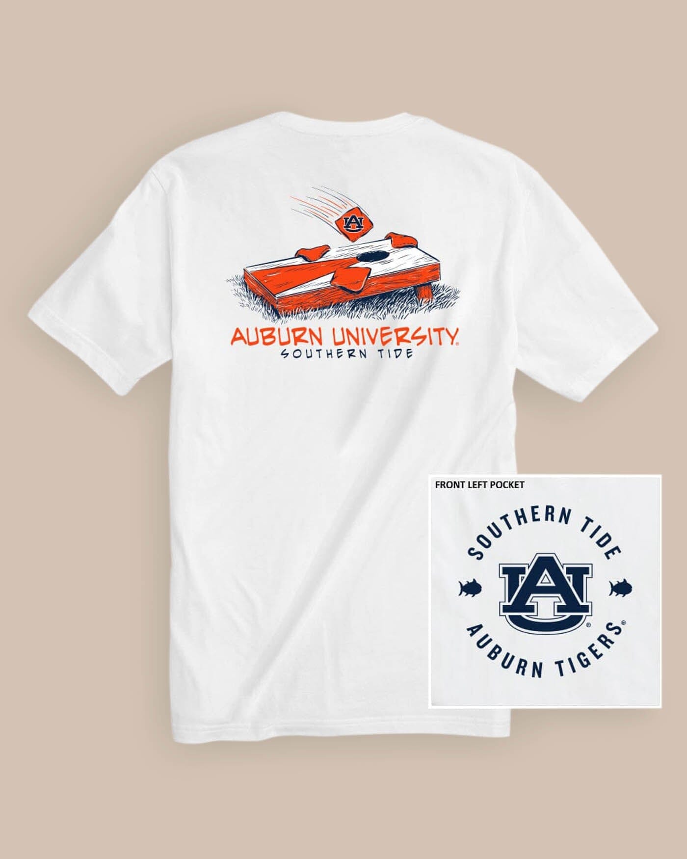 Auburn Tigers Cornhole T-Shirt